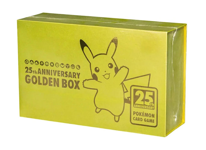 Pokémon Card Game Sword & Shield 25th ANNIVERSARY GOLDEN BOX [Made to order at Pokémon Center]