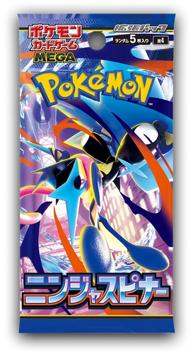 Pokémon Card Game M4 Ninja Spinner loose pack