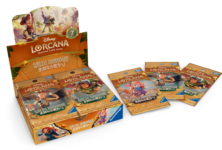 タカラトミー(TAKARA TOMY) ディズニー･ロルカナ･TCG 日本語版 ブースターパック WILDS UNKNOWN 未知なる彼方へ! BOX